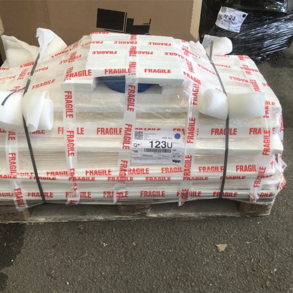 2 pallets containing fireplace chamber and hearths to be delivered to Colchester today