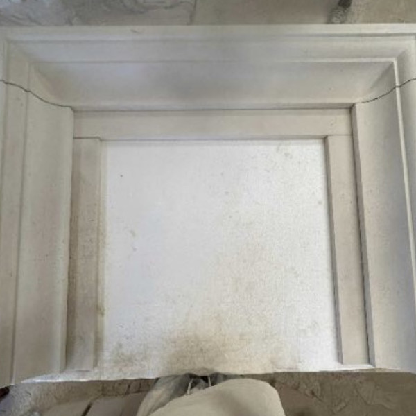 Bath stone fire surround new design