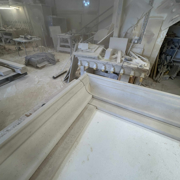 Bath stone fire surround new design