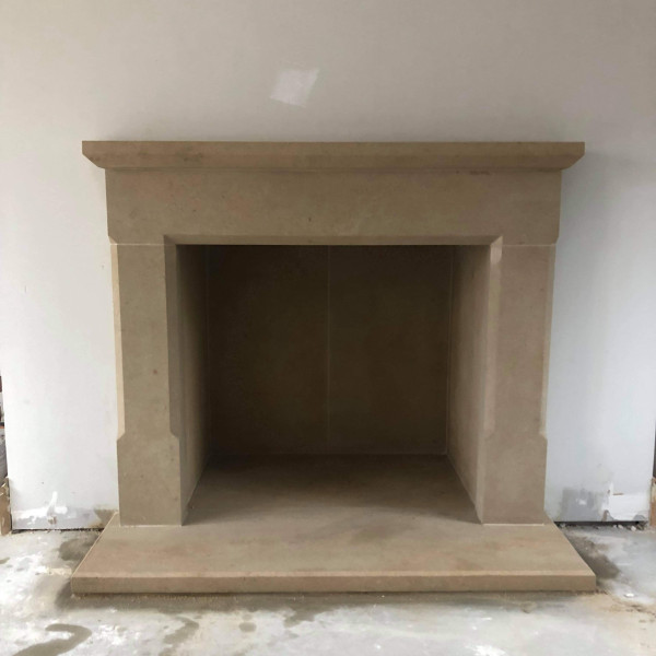 Bath stone fireplace and hearths