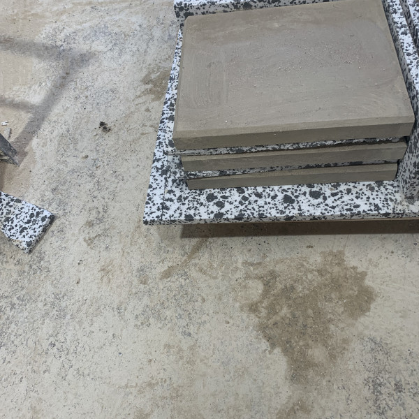Bath stone fireplace being collected today
