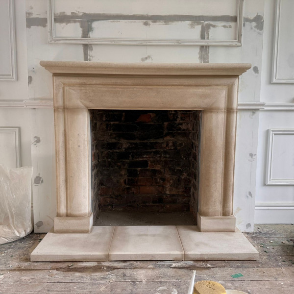 Bath stone fireplace The onyx