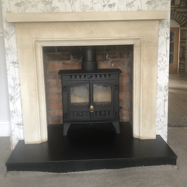 Bath stone fireplaces