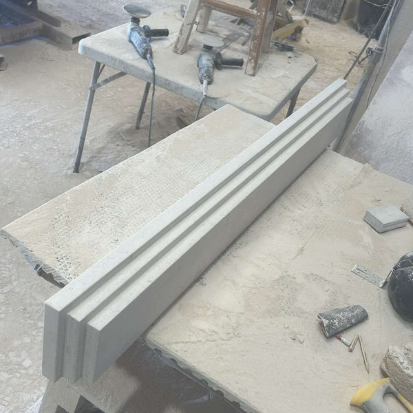 Bath stone lintel The Jasper curved
