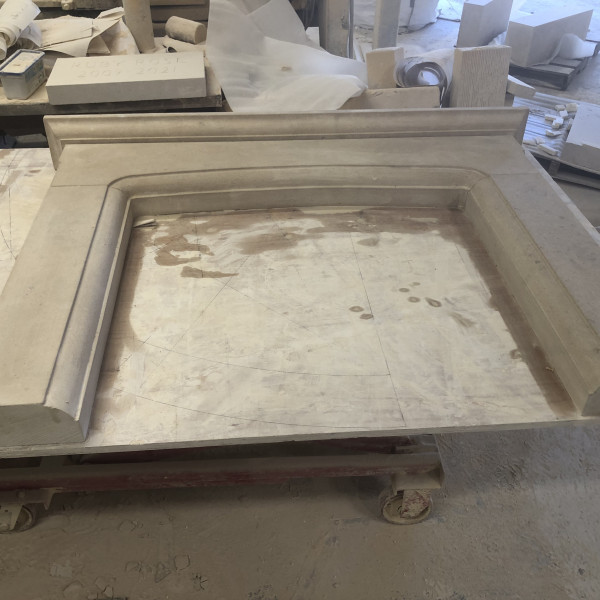Bath stone The Amethyst made to measure