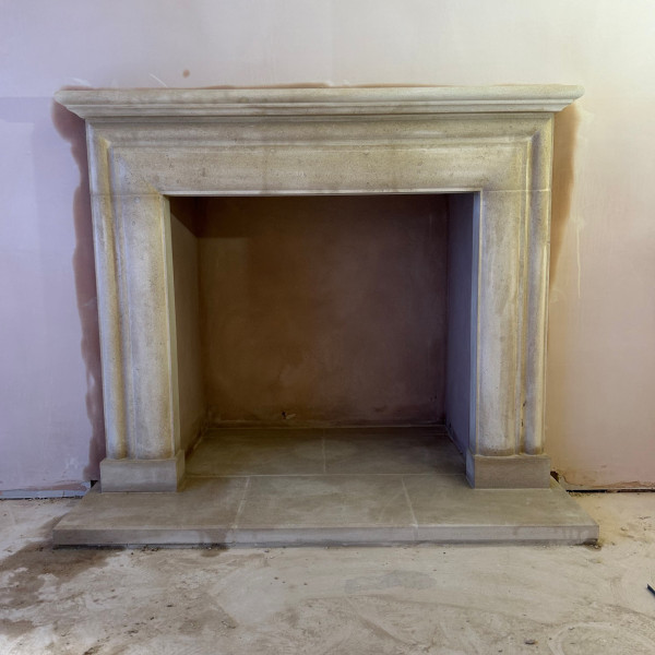 Bath stone The onyx fireplace made to measure