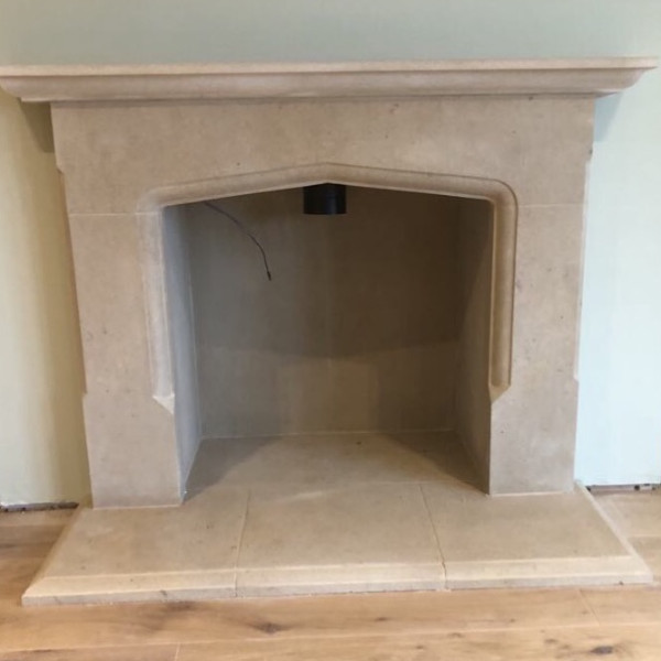 Local stone fireplace installation today