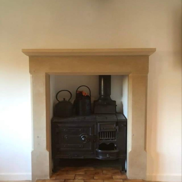 Made to measure bath stone surround