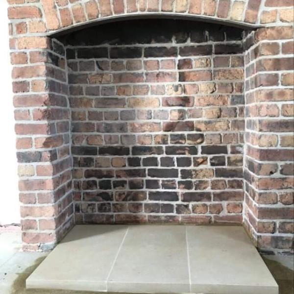 Natural Bath stone hearths