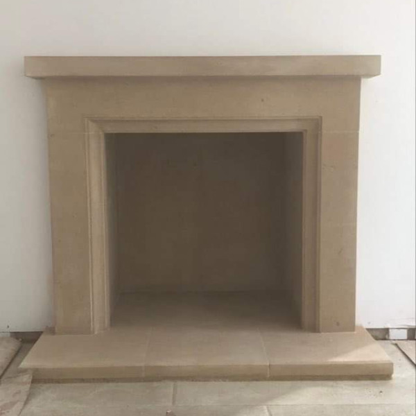 Recently supplied Bath stone fireplaces