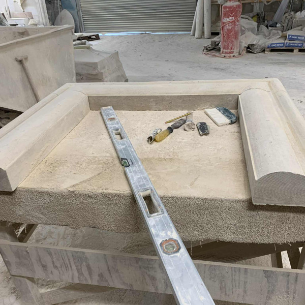 Two solid Bath stone fireplaces carved and ready for deliveries  personal delivery to London next week snd pallet delivery to Lincolnshire tomorrow