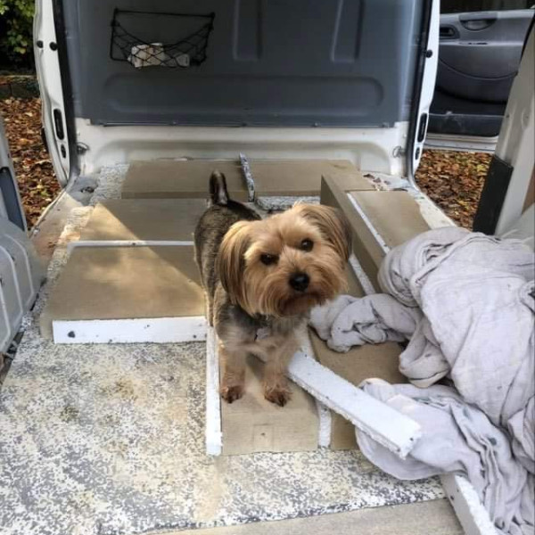 When you are trying the load the van with a delivery