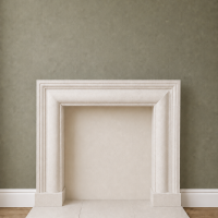Hand carved solid Bath stone fireplace The Pearl We offer a made to measure and bespoke fireplace