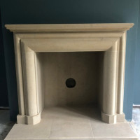 Bath stone fireplace surround carved IN STOCK ready for collection or possible delivery The Onyx bolection design