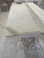 English natural solid quarried stone fireplace hearths