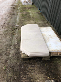 English natural solid quarried stone fireplace hearths