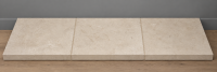 English solid natural stone fireplace hearth - Large (can be made to measure)