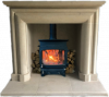 Simplicity natural stone fireplaces